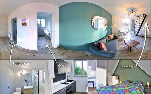 Appartement à louer    2 pièces •  Tours