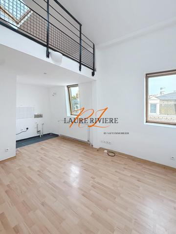 Appartement de charme avec mezzanine – 34 m² au sol