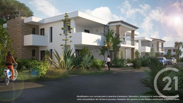 Appartement F3 à vendre  3 pièces - 57,82 m2 CERVIONE - 202