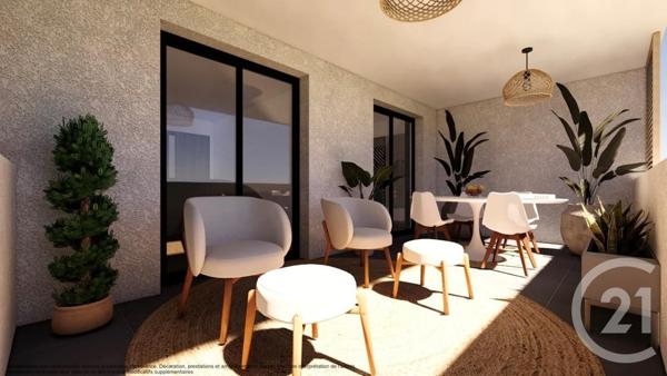 Appartement F3 à vendre  3 pièces - 57,82 m2 CERVIONE - 202