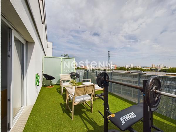 Appartement Villeneuve La Garenne 2 pièce(s) 42.8 m2