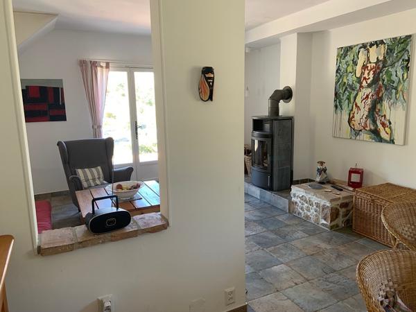 Saint-Ambroix (30500) Maison en pierre 110 m² avec vue panoramique sur 1,1 ha