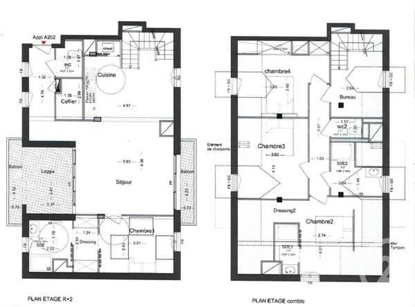 Appartement T5 à vendre  5 pièces - 132,48 m 2   ARCACHON  - 33