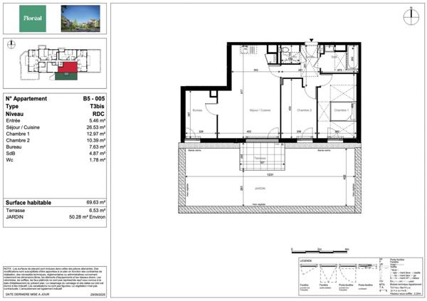 Appartement à vendre 3 pièces 70 m² Chartres