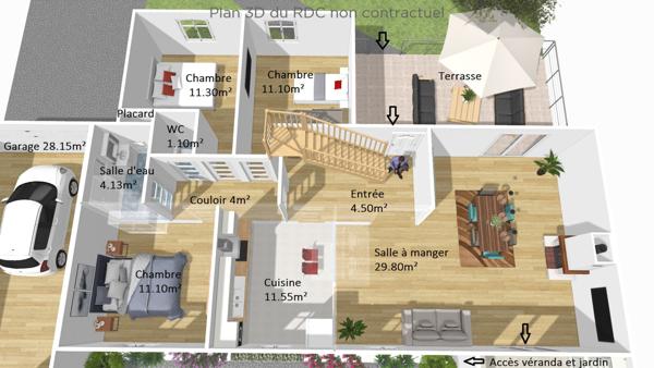 Maison 6 pièces - 112 m²