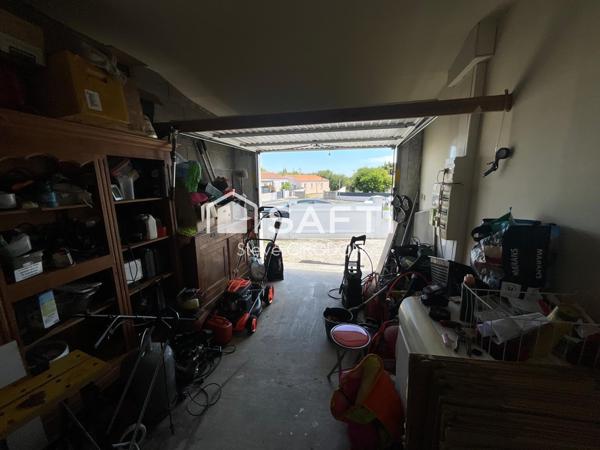 Maison de plain-pied vendue louée, offrant un investissement locatif sécurisé avec locataire en place.