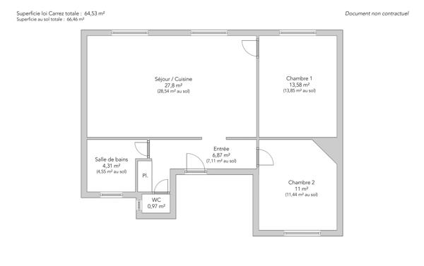 Appartement Paris 16e - VICTOR HUGO / GUSTAVE COURBET