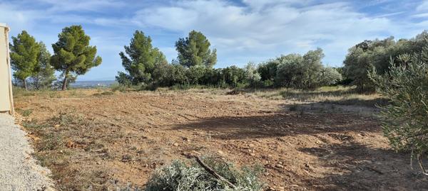 Villeneuve-lès-Avignon (30400) terrain 1000m2 en zone naturelle