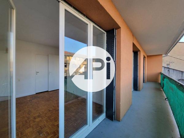 Appartement T4 75m² avec balcons