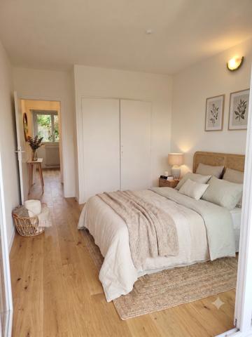 Appartement T4 75m² avec balcons