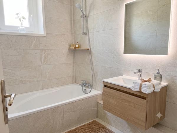 Appartement T4 75m² avec balcons