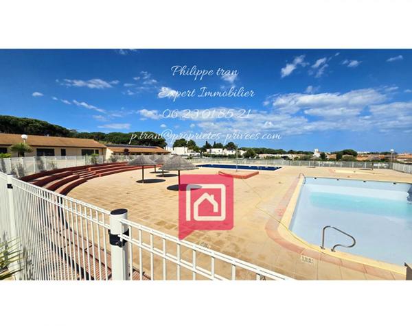 Maison T3 de plain-pied à 200 mètres de la mer Jardin privatif