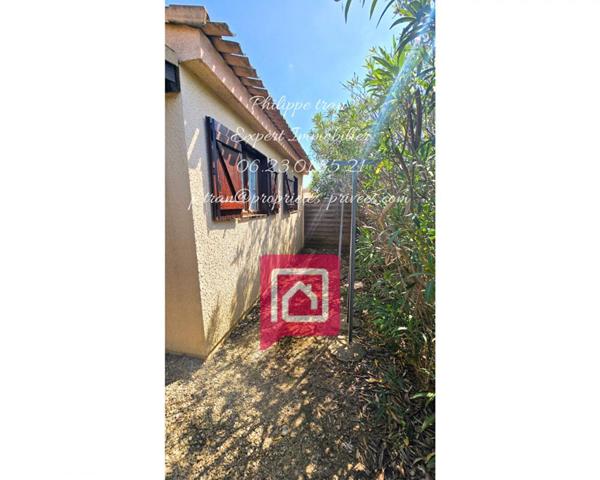 Maison T3 de plain-pied à 200 mètres de la mer Jardin privatif