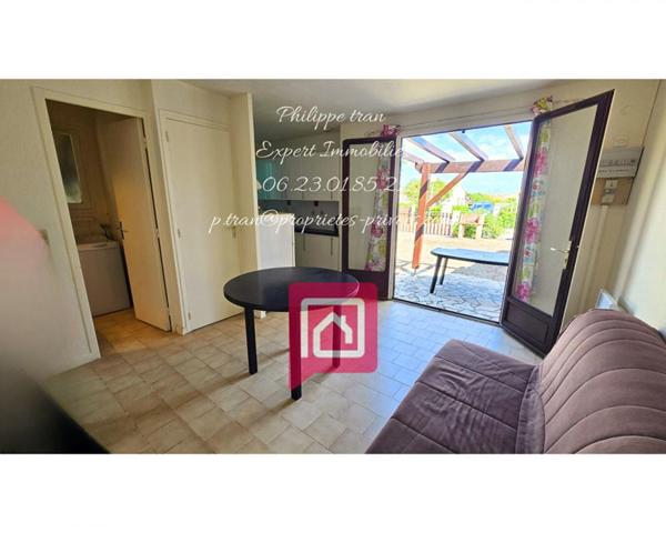 Maison T3 de plain-pied à 200 mètres de la mer Jardin privatif