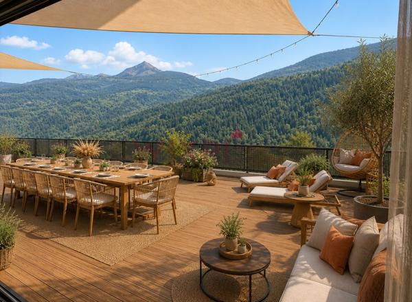 MAGNIFIQUE ROOFTOP T5 153 m² TERRASSE 72m² , Aime la plagne