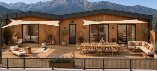MAGNIFIQUE ROOFTOP T5 153 m² TERRASSE 72m² , Aime la plagne