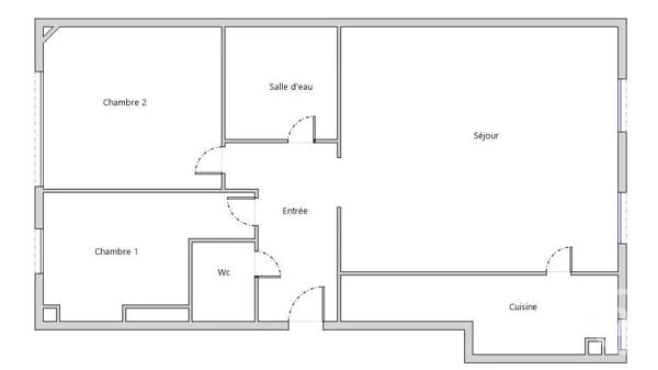Appartement F3 à vendre  3 pièces - 62,14 m 2   VINCENNES  - 94