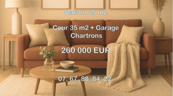 Maison 45 m2 - Chartrons
