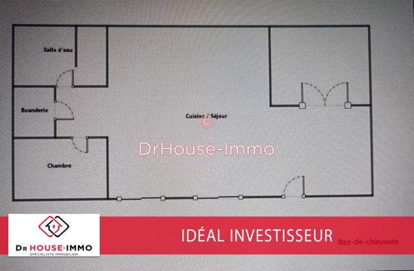 Loft / Atelier à vendre 3 pièces de 108 m²