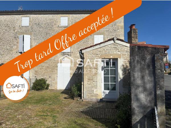 Charmante maison rénovée au cœur de Saint-Maxire