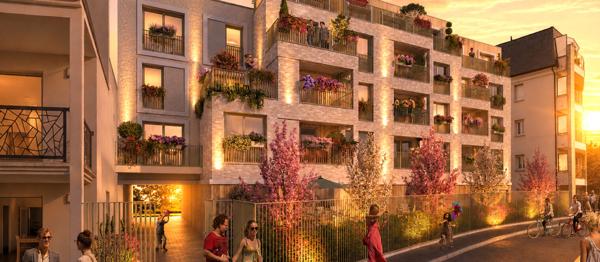 Appartement neuf de type 2 à Noisy-Le-Grand