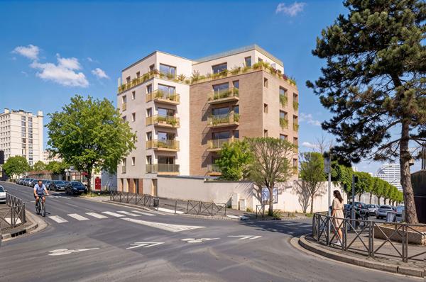 Appartement 2 pièces neuf de 41,22 m2 avec terrasse - Ivry-sur-Seine