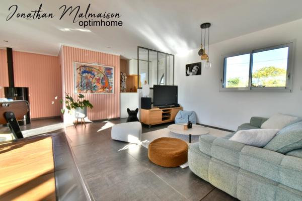 Plain-pied moderne – Suite parentale – Terrain évolutif – Village proche Damville