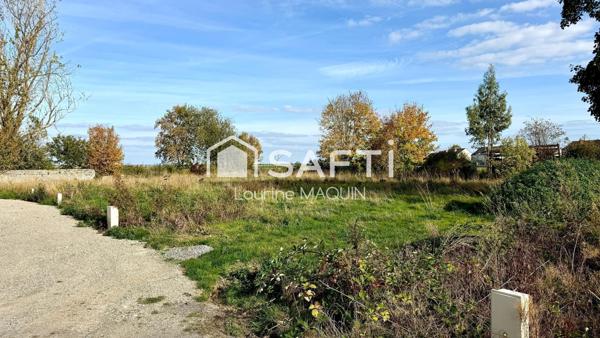 Terrain à bâtir d'une façade de 21 m - en retrait