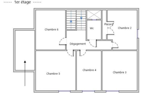 29520 Châteauneuf du Faou maison au calme, sans vis à vis 6 chambres 9500 m² de terrain