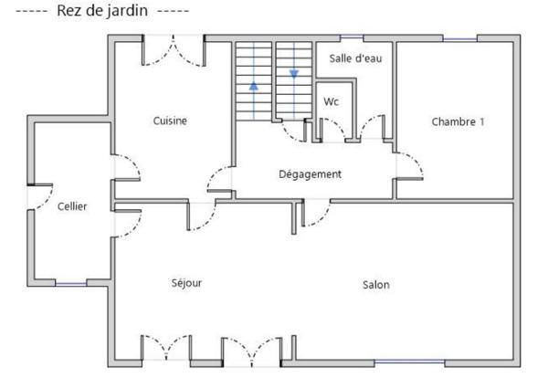 29520 Châteauneuf du Faou maison au calme, sans vis à vis 6 chambres 9500 m² de terrain