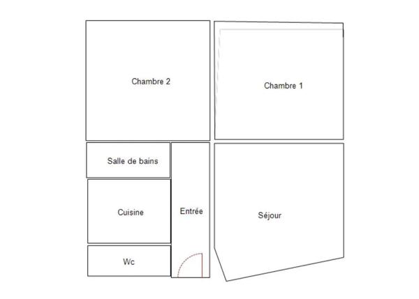 Appartement F3 à vendre  3 pièces - 66,81 m 2   LA GARENNE COLOMBES  - 92