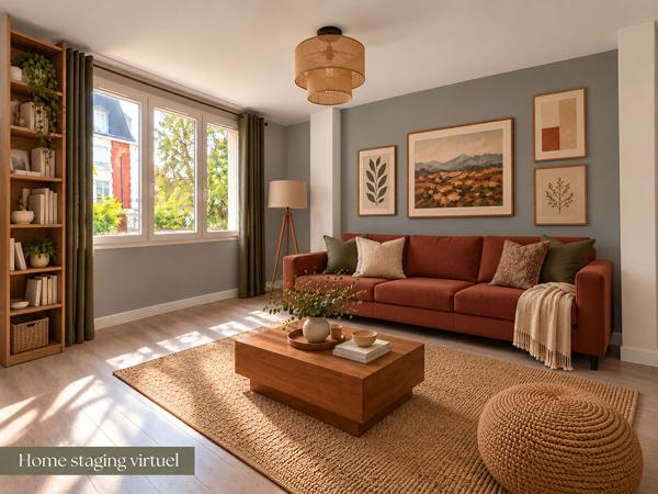 Nanterre 3 pièces 47 m² proche RER A