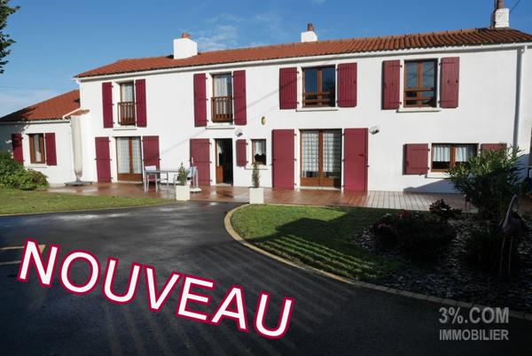 MAISON À ÉTAGE, 192 m² Surface Utile, 6 CHAMBRES, GARAGE, JARDIN 842 m² Thouaré-sur-Loire (44470)