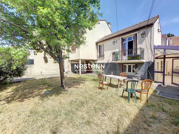 Maison Pierrefitte Sur Seine 6 pièces 110 m2 + véranda sur 270m² de terrain