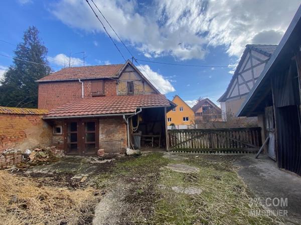 3%.COM Maison alsacienne avec grange à rénover Wittersheim (67670)
