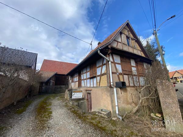 3%.COM Maison alsacienne avec grange à rénover Wittersheim (67670)