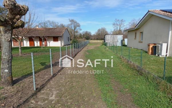 jolie terrain à bâtir à Saint-Médard-de-Guizières