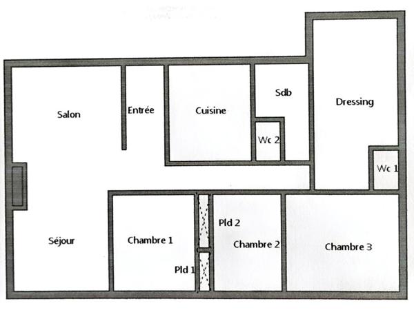 61270 RAI maison plain-pied 3 chambres, terrain clos  780 m²