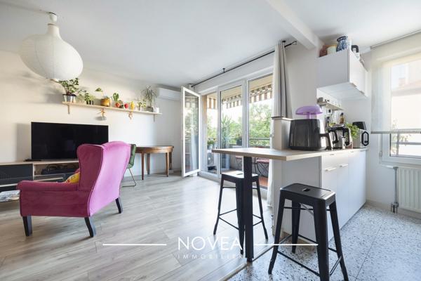 Charmant T3 avec Balcon et Box / Limite Lyon 3