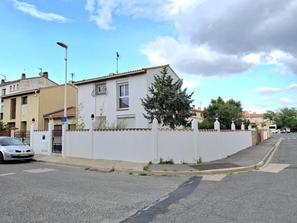 Perpignan : Maison 3 faces avec jardin à vendre