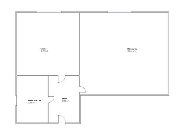 Immeuble à vendre  89,24 m2 MONTREUIL - 93