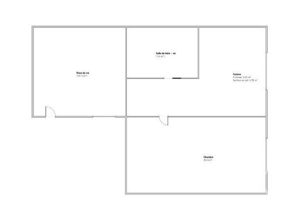 Immeuble à vendre  89,24 m2 MONTREUIL - 93