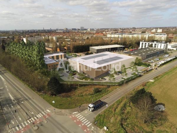 Bureaux à louer à Hellemmes-Lille avec division possible et accès axes autoroutiers