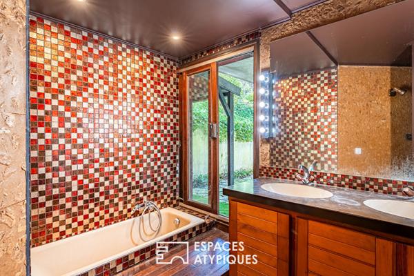 Superbe maison d’Architecte et son appartement indépendant en rez de jardin