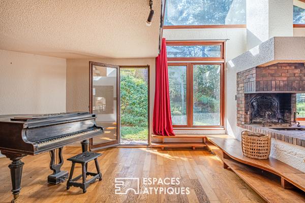 Superbe maison d’Architecte et son appartement indépendant en rez de jardin