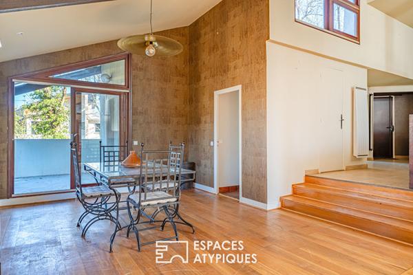 Superbe maison d’Architecte et son appartement indépendant en rez de jardin