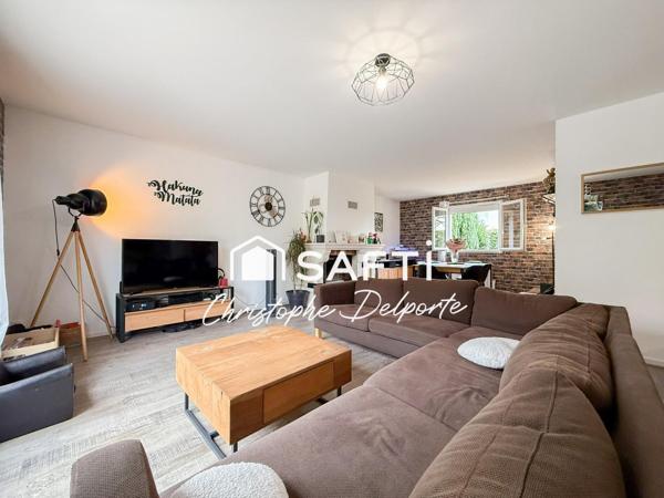 Gainneville : plain-pied, 3 chambres, jardin et garage