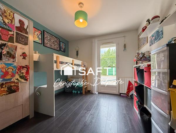 Gainneville : plain-pied, 3 chambres, jardin et garage