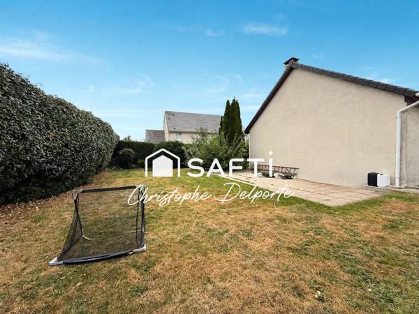 Gainneville : plain-pied, 3 chambres, jardin et garage