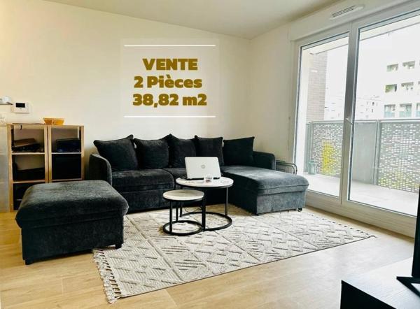 Appartement à vendre 2 pièces + Balcon - Coeur de Ville - BEZONS (95)